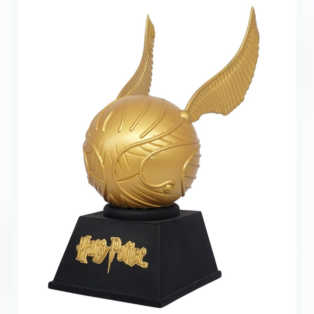 Harry Potter Quidditch Snitch 8” Coin Bank - Rotatable Wings!